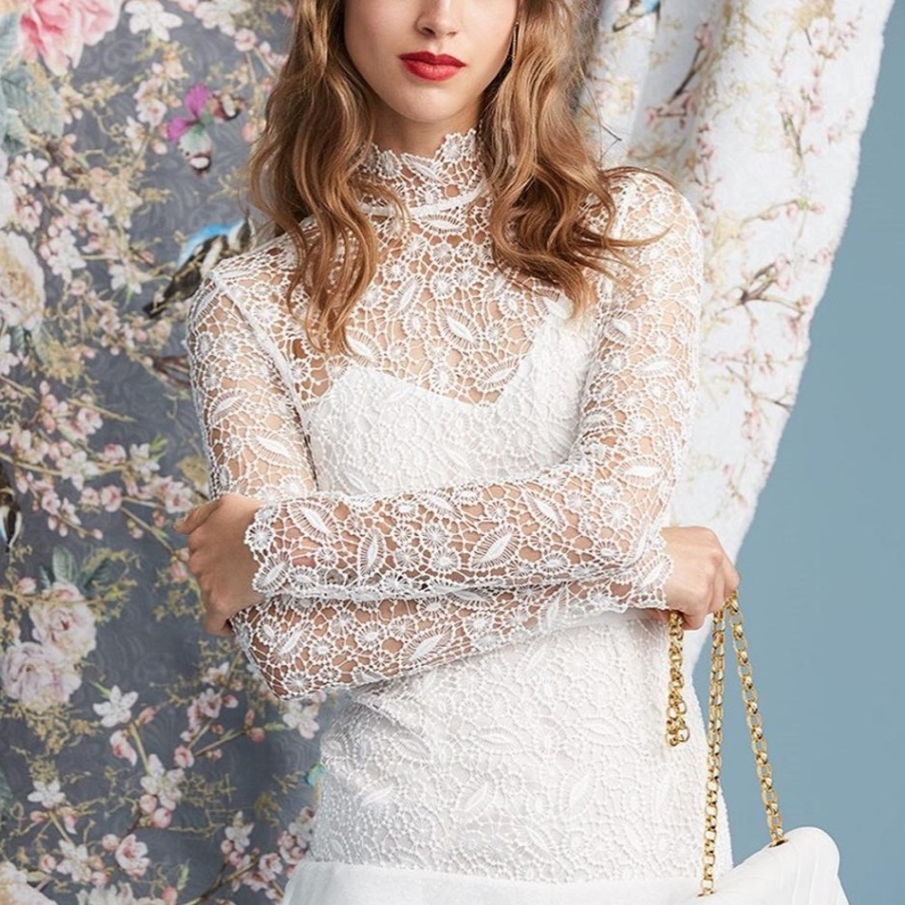 Self-Portrait Primrose Gown Feminine Wedding Dress